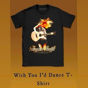 Taylor Swift Fearless TV With You I’d Dance Tee XL BNWT